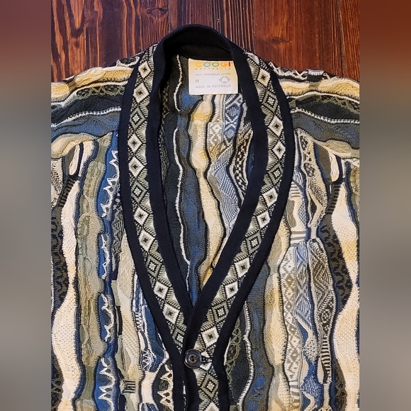 Authentic Coogi Australia Cardigan Sweater - Picture 2 of 4